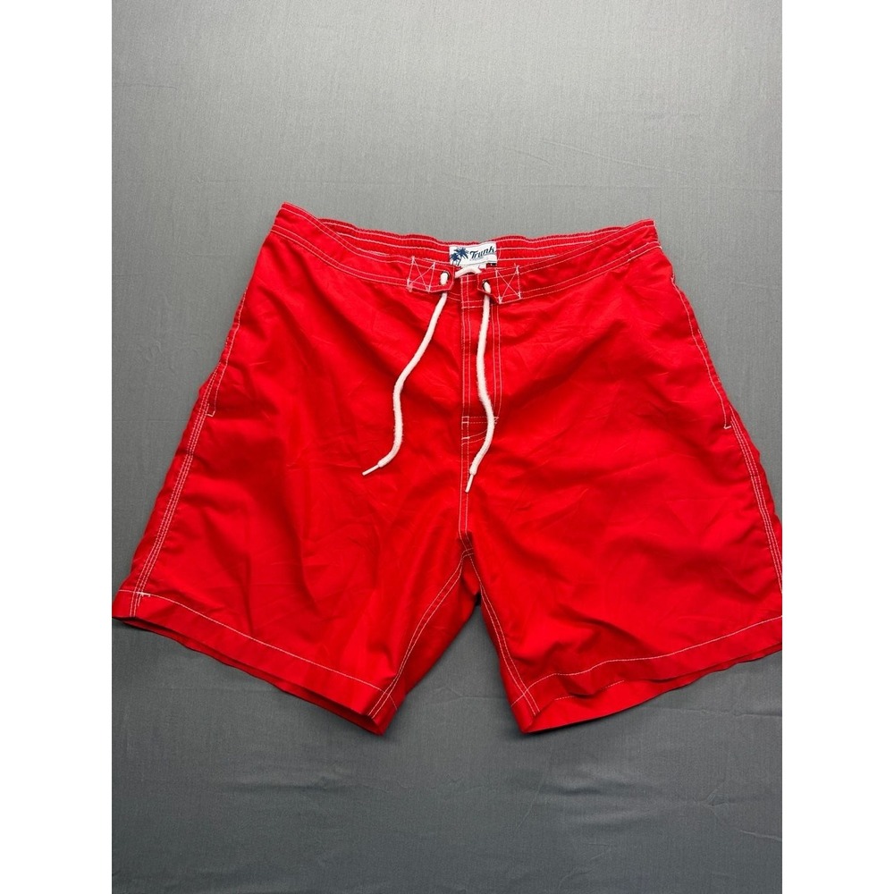 Trunks Surf & Swim Co. Red Board Shorts Size XL